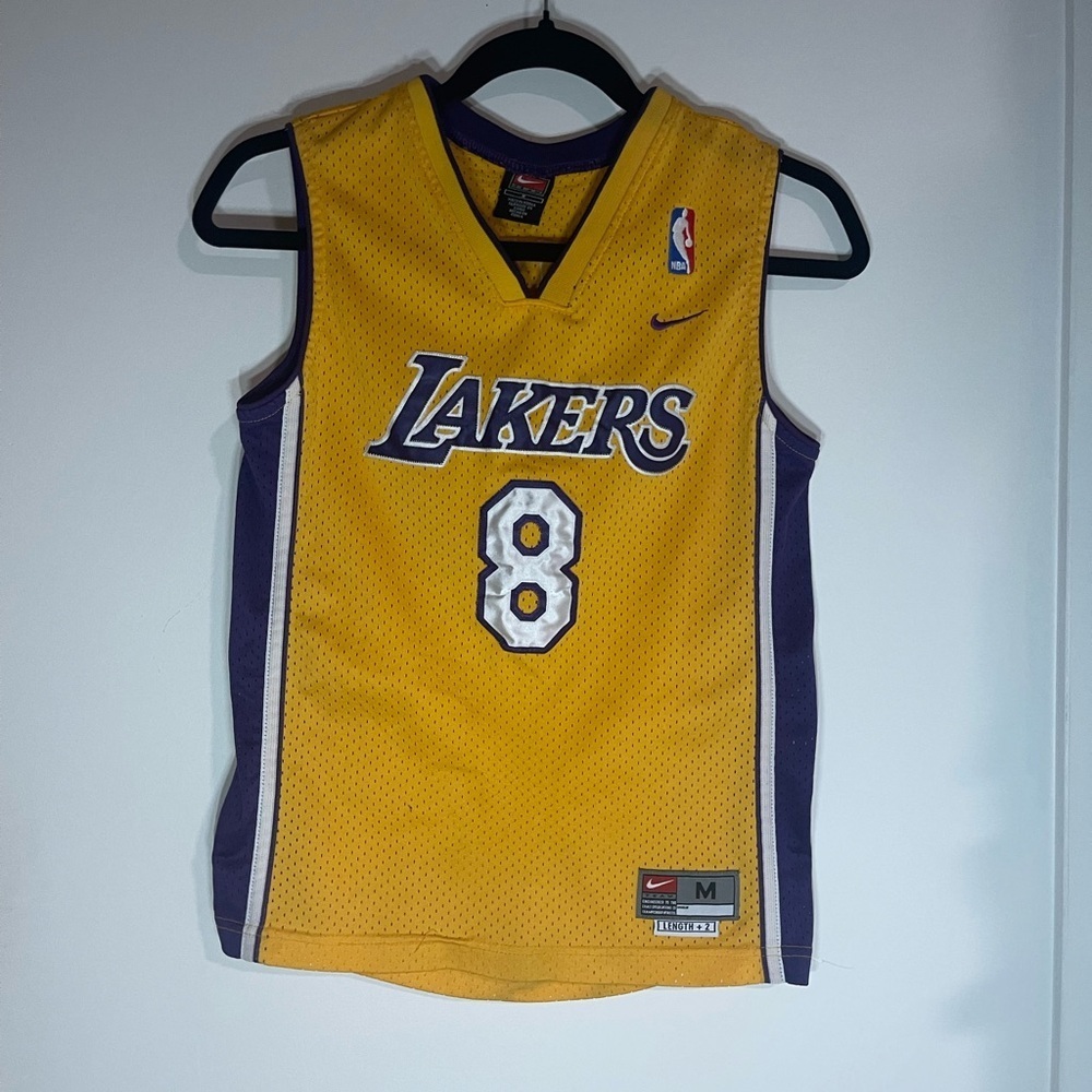 Nike Lakers Yellow Basketball Jersey